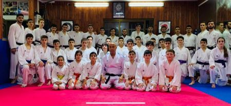 نادي الكراتية والكيك بوكسينغ معليا Goju-Ryu في اختبارات ترقية لتلاميذ النادي